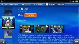 UFO Dad on the PSN Store